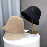 Damen atmungsaktiver Sonnenhut mit UV-Schutz im japanischen Stil