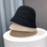 Damen atmungsaktiver Sonnenhut mit UV-Schutz im japanischen Stil