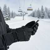 Wasserdichte isolierte Herrenhandschuhe mit Touchscreen-Fingerspitzen