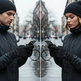 Winddichte Handschuhe mit Touchfunktion und rutschfester Handfläche
