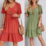 Emma™ - Elegantes Kleid Mit Bauchbedeckung
