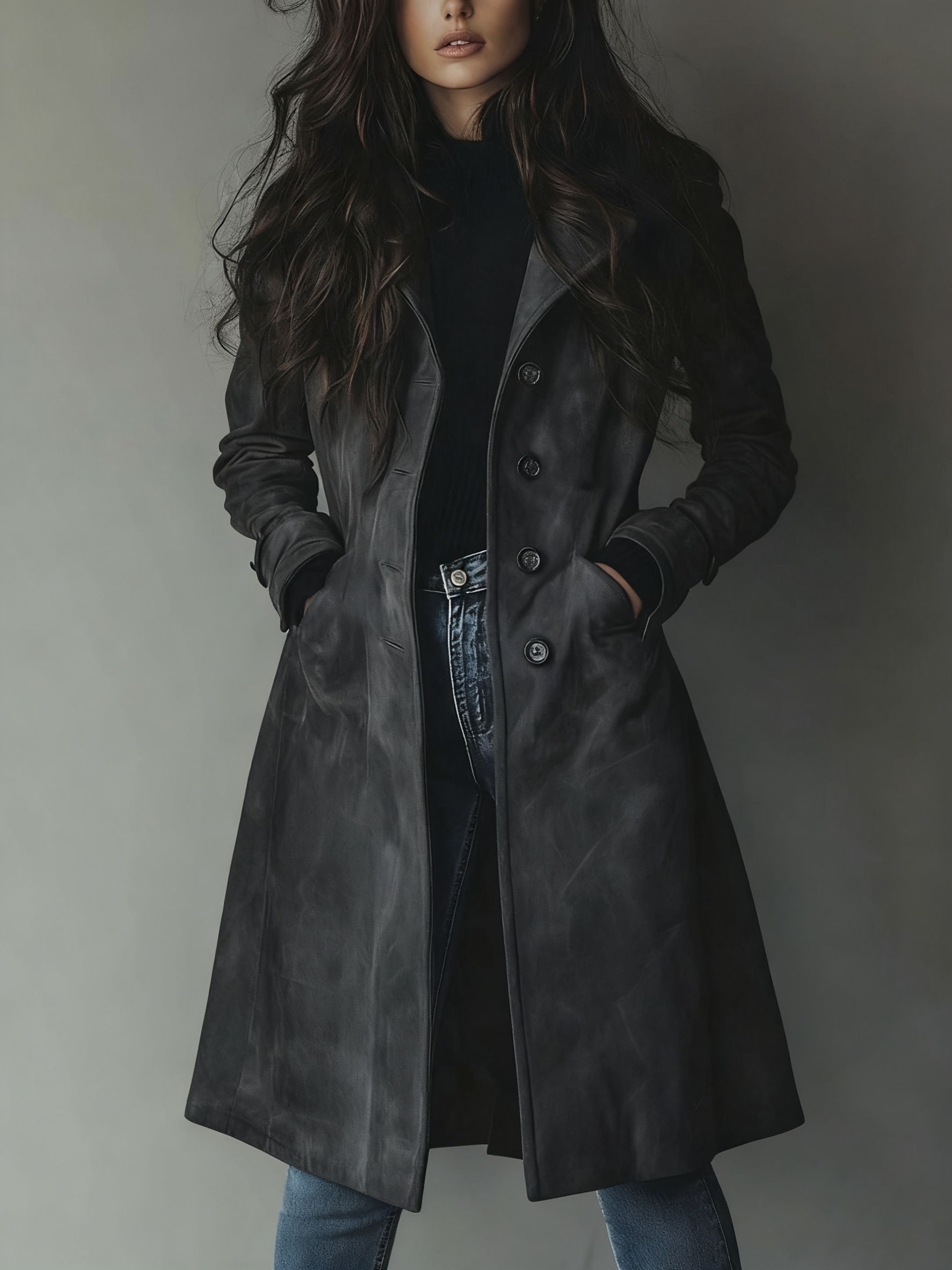 Teresa | Klassischer Trenchcoat im Vintage-Look