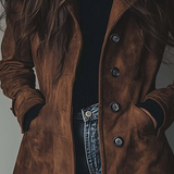 Teresa | Klassischer Trenchcoat im Vintage-Look