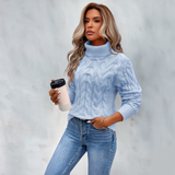 Bella - Warmer Strickrollkragenpullover