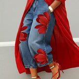 Sophia - Elegante Blumenhose