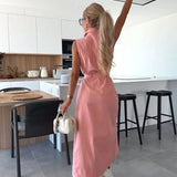 Diane™ - Denim Maxikleid