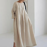 Ella - Lockeres kleid mit Seitentaschen