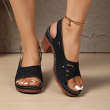 Boho-Stil Frauen Orthopädische Sandalen für ultimativen Komfort