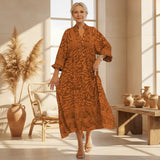 Carmilla - Lebhaftes Bedrucktes Kleid