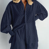 Elizabeth - Luftiges Shirt- und Shorts-Set