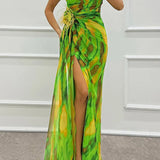 Elena | Lebhaftes Maxikleid