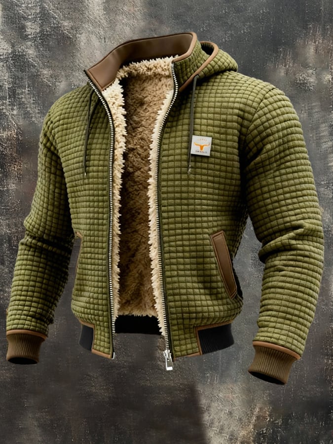 Herren Langarmjacke mit Taschen