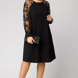 Barbora™ - Elegantes Kleid mit Spitzenärmeln