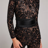 Lisa - Eleganter Jumpsuit In Pizzo