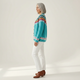 Angelika | Vest met Noors patroon