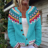 Angelika | Vest met Noors patroon