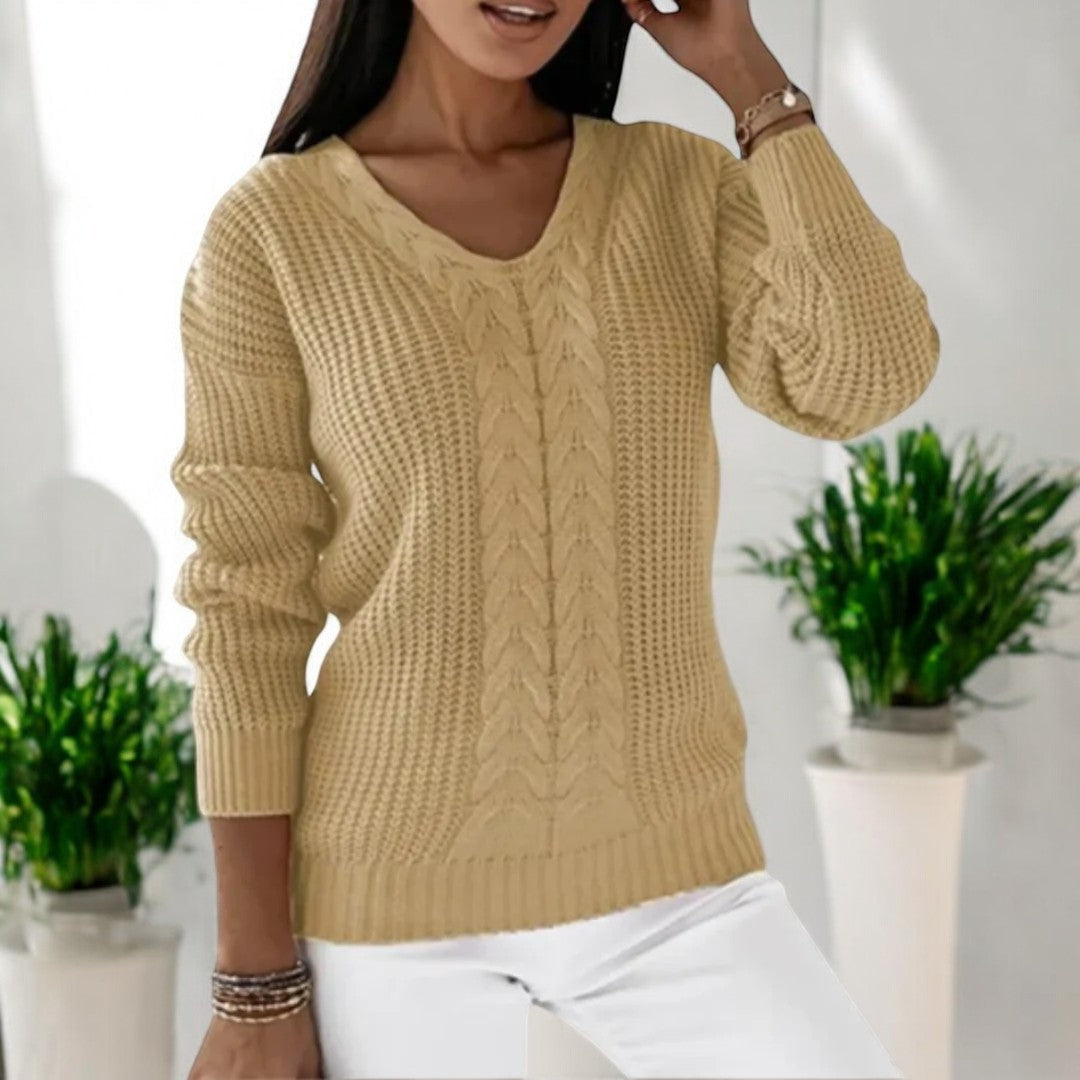 Elin - Klassischer Strickpullover