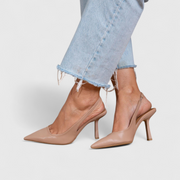 Schwarzes Leder
