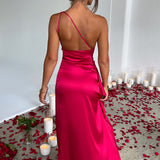 Saoirse - Langes, figurbetontes Kleid mit einem Träger