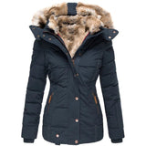 Stefanie™ - Warmer Wintermantel mit Fellfutter