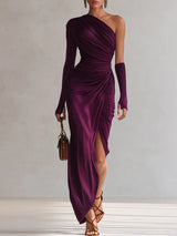 Rhianna™ Chic Maxikleid mit Ärmeln