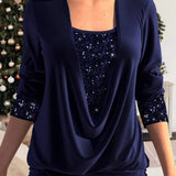 Flaire™ | Oberteil aus Glitterpailletten