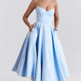 Britta | Midikleid aus Luxus