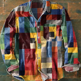 Mika™ - Unisex-Hemd im Vintage-Karomuster