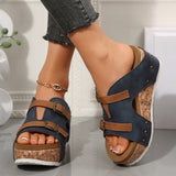 Dahlia™ - Modische Wedge-Plateau-Sandalen