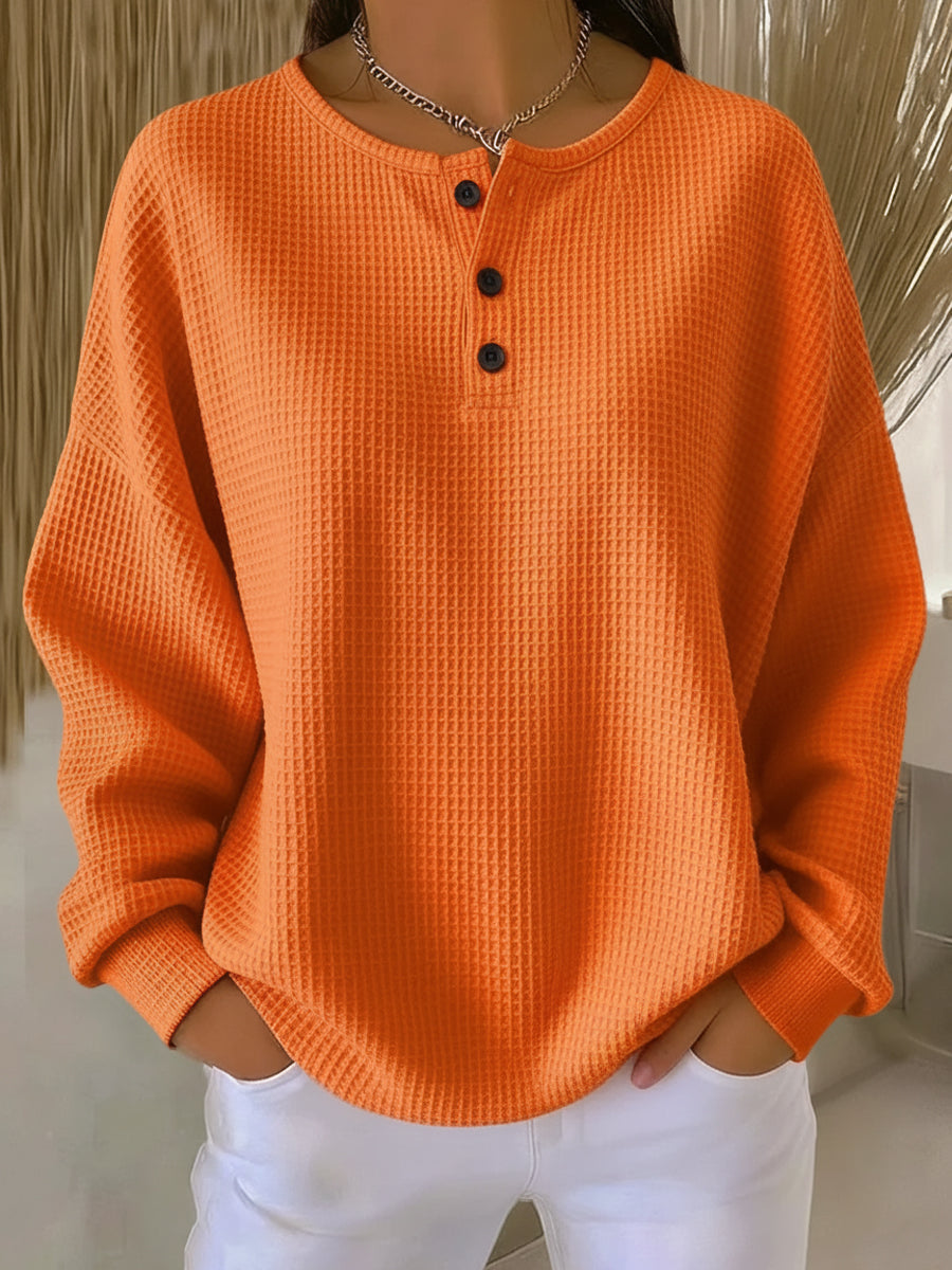 Anne | Lässiger Pullover mit Kragen