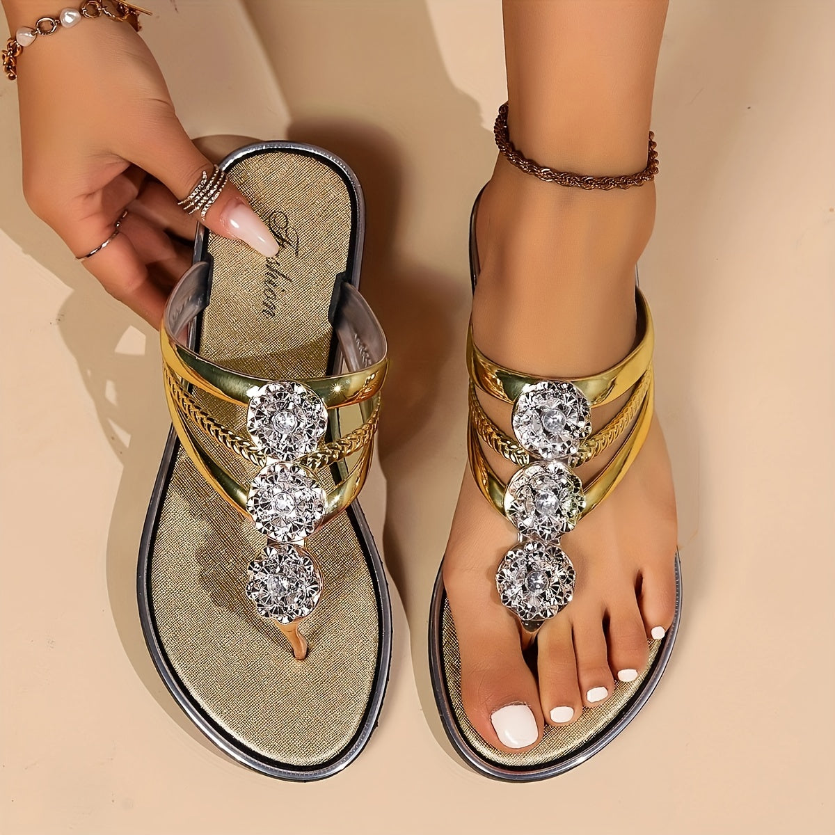 Eloira™ | Schicke Glam Sandalen