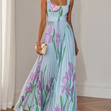 Mary™ - Elegantes Plissee-Maxikleid