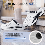 Herren Leichte 2-in-1 Sandalen – Rutschfest, Atmungsaktiver Komfort mit Dicke EVA-Sohle