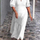 Juliana - Elegantes Kleid mit Puffärmeln