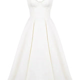 Britta | Midikleid aus Luxus