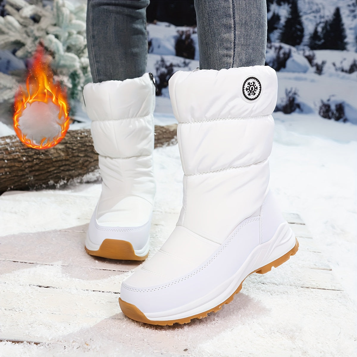 Premium Winterstiefel für Damen bis zur Wade