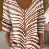 Beatrice – Pullover aus Strick mit V-Ausschnitt