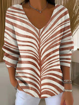 Beatrice – Pullover aus Strick mit V-Ausschnitt