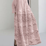 Thalina™ - Spitzenbedrucktes Kleid