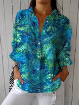 Florina | Pfauenfeder Grace Bluse