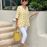 Beth™ | Stilvolle V-Ausschnitt Bluse