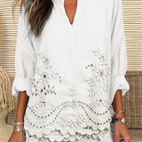 Valona™ - Elegantes Bedrucktes Top