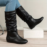 Valdis | Damen knöchelhohe Stiefel mit seitlichem Reißverschluss