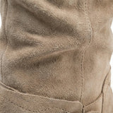 Lavinia | Damen kniehohe Stiefel mit seitlichem Reißverschluss