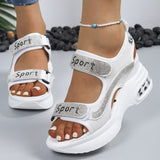 Schicke orthopädische Plattform-Sandalen für Damen, verziert mit Kristallen