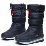 Lara - Rutschfeste Und Wasserdichte Schneestiefel Aus Kunstfell