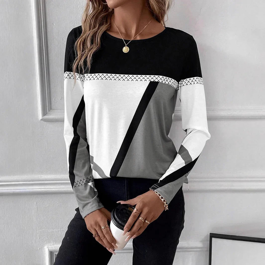 Tine™ - Stilvolles Langarmshirt