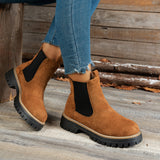 Mehetabel | Damen Chelsea-Stiefeletten mit Profilsohle