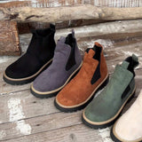 Mehetabel | Damen Chelsea-Stiefeletten mit Profilsohle