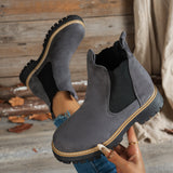 Mehetabel | Damen Chelsea-Stiefeletten mit Profilsohle